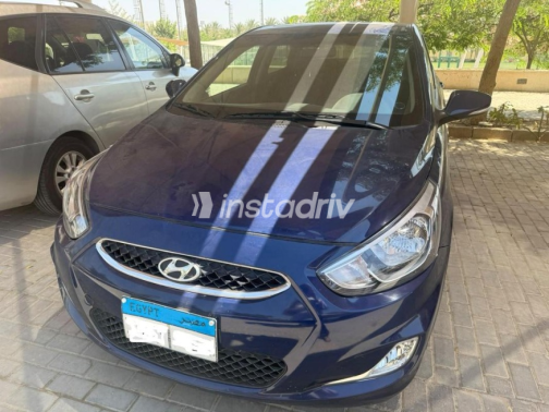 Hyundai Accent RB 2025 Dark Blue Automatic Used for Sale in Greater Cairo ( Cairo + Giza) - 1