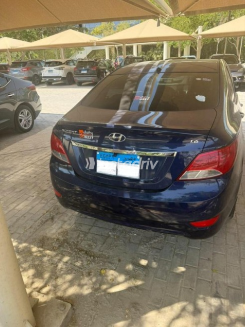 Hyundai Accent RB 2025 Dark Blue Automatic Used for Sale in Greater Cairo ( Cairo + Giza) - 2