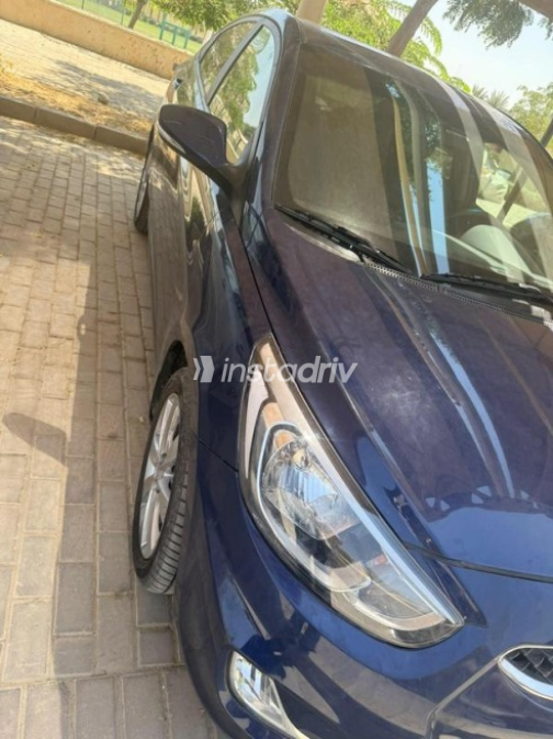 Hyundai Accent RB 2025 Dark Blue Automatic Used for Sale in Greater Cairo ( Cairo + Giza) - 4