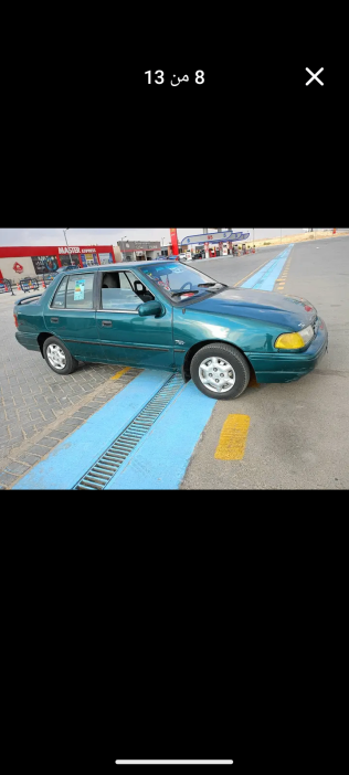 هيونداي اكسيل 1997 أخضر يدوي مستعملة للبيع في القاهرة الكبرى ( القاهرة - الجيزة)