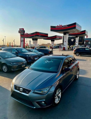 Seat Ibiza 2018 Dark Gray Automatic Used for Sale in Cairo