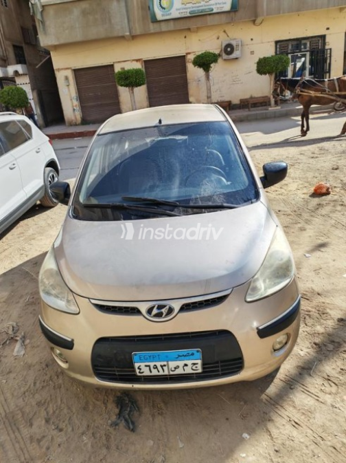 هيونداي I10 2008 ذهبي أوتوماتيك مستعملة للبيع في دمياط - 1