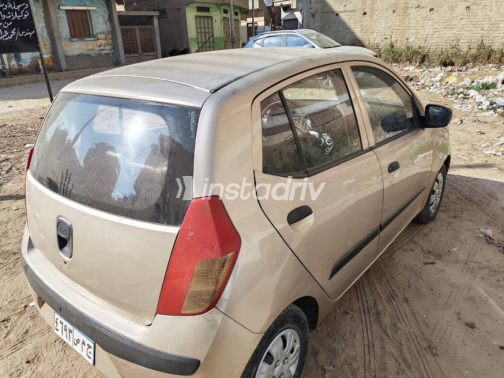 هيونداي I10 2008 ذهبي أوتوماتيك مستعملة للبيع في دمياط - 3