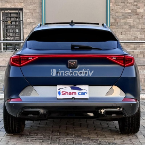 Cupra Formentor 2023 Dark Blue Automatic Used for Sale in Nasr city - 4
