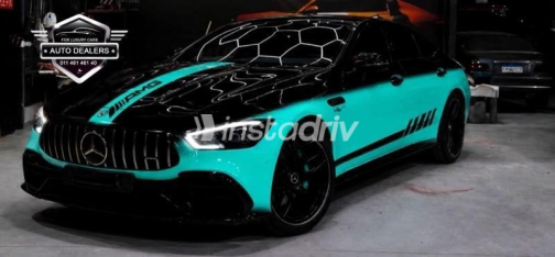 Mercedes GT 43 2021 Black Automatic Used for Sale in Cairo - 1