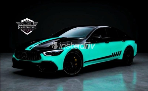 Mercedes GT 43 2021 Black Automatic Used for Sale in Cairo - 2