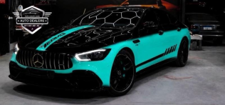 Mercedes GT 43 2021 Black Automatic Used for Sale in Cairo