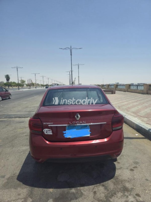 Renault Logan 2020 Dark Red Automatic Used for Sale in Suez  - 1