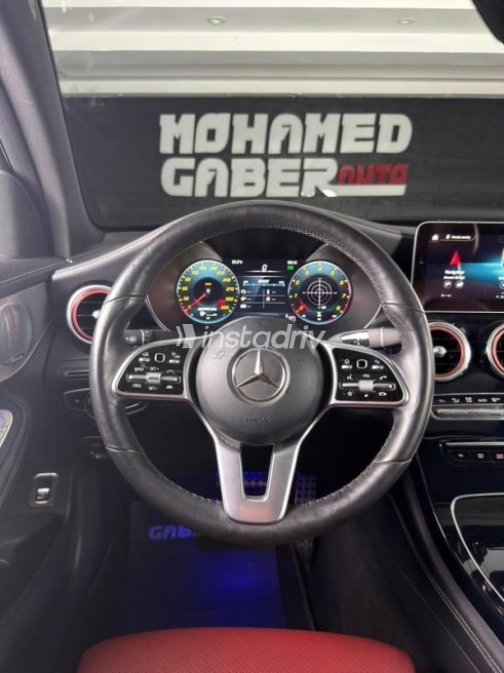 Mercedes GLC 300 2020 White Automatic Used for Sale in Cairo - 10