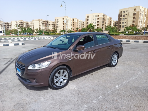 Peugeot 301 2015 Brown Automatic Used for Sale in Greater Cairo ( Cairo + Giza) - 8