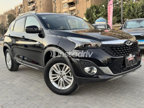 شيرى تيجو 7 2024 أسود أوتوماتيك مستعملة للبيع في مدينة نصر - 3