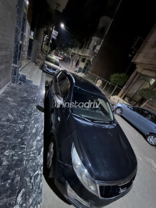 كيا سبورتاج 2015 أسود أوتوماتيك مستعملة للبيع في المنصورة - 1