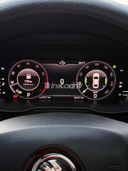 Skoda Octavia A7 2020 Petroleum Automatic Used for Sale in Tanta - 2