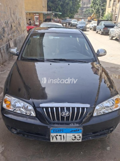 هيونداي إلنترا 2006 أسود أوتوماتيك مستعملة للبيع في الجيزة - 9
