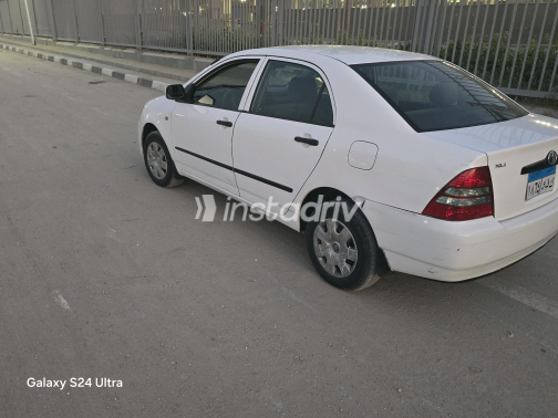 Toyota Corolla 2003 White Manual Used for Sale in Greater Cairo ( Cairo + Giza) - 1