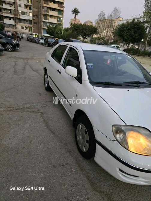 Toyota Corolla 2003 White Manual Used for Sale in Greater Cairo ( Cairo + Giza) - 2