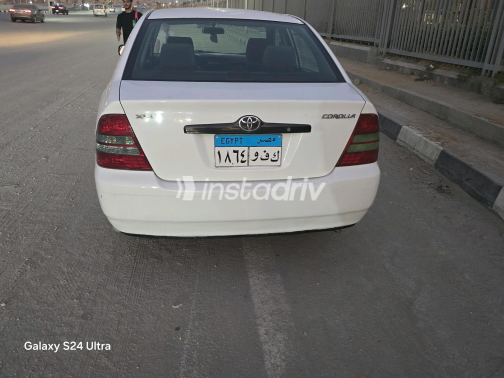 Toyota Corolla 2003 White Manual Used for Sale in Greater Cairo ( Cairo + Giza) - 6