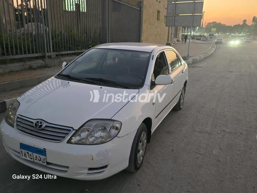 Toyota Corolla 2003 White Manual Used for Sale in Greater Cairo ( Cairo + Giza) - 8