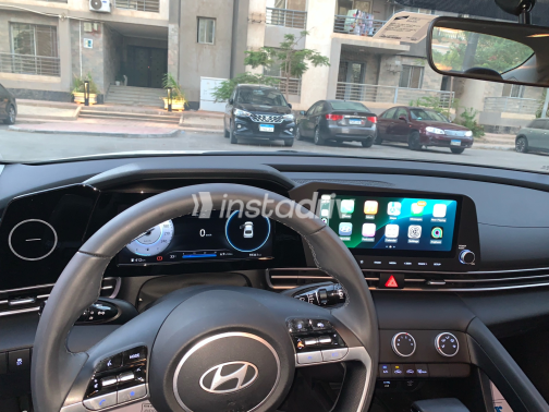 Hyundai Elantra CN7 2024 White Automatic Used for Sale in Greater Cairo ( Cairo + Giza) - 4