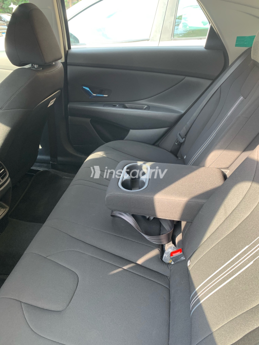 Hyundai Elantra CN7 2024 White Automatic Used for Sale in Greater Cairo ( Cairo + Giza) - 9