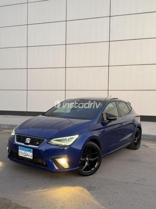Seat Ibiza 2021 Dark Blue Automatic Used for Sale in Greater Cairo ( Cairo + Giza) - 3