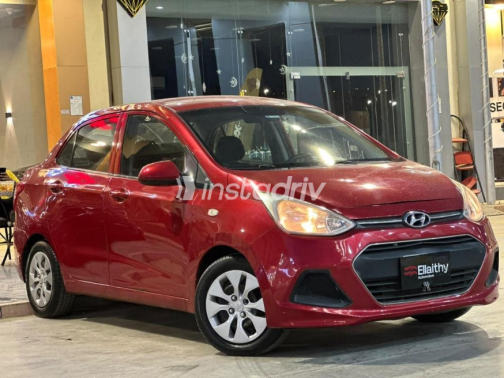 هيونداي I10 2015 أحمر أوتوماتيك مستعملة للبيع في القاهرة - 2