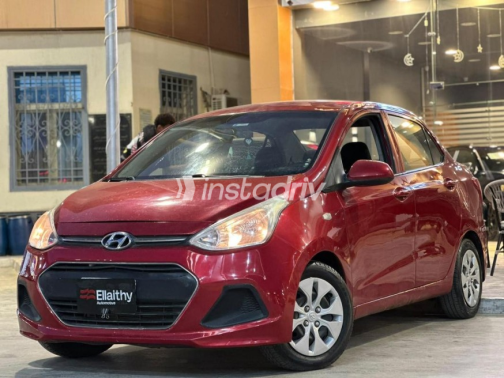 هيونداي I10 2015 أحمر أوتوماتيك مستعملة للبيع في القاهرة - 3