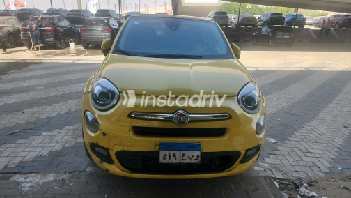 Fiat 500 X 2017 Yellow Automatic Used for Sale in Greater Cairo ( Cairo + Giza) - 2
