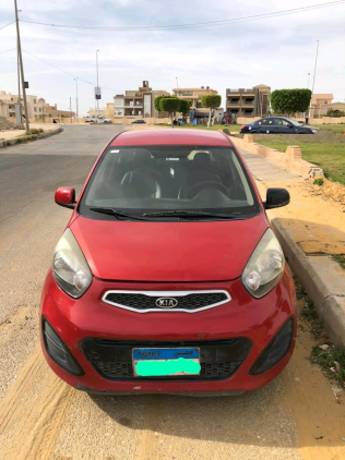 Kia Picanto 2012 Red Manual Used for Sale in Greater Cairo ( Cairo + Giza)