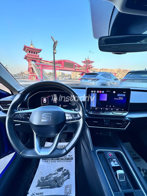 Seat Leon 2025 Blue Automatic Used for Sale in Greater Cairo ( Cairo + Giza) - 10