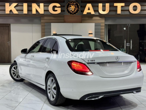 Mercedes C 180 2019 White Automatic Used for Sale in Cairo - 6