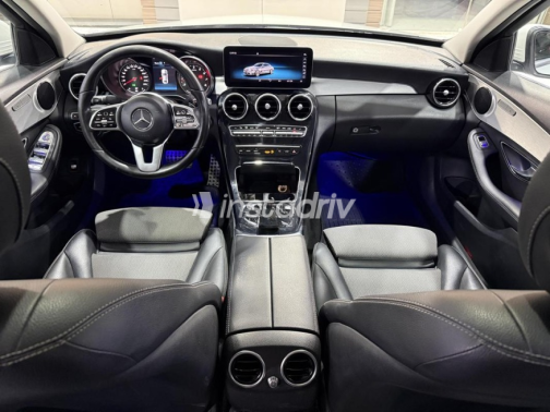 Mercedes C 180 2019 White Automatic Used for Sale in Cairo - 7