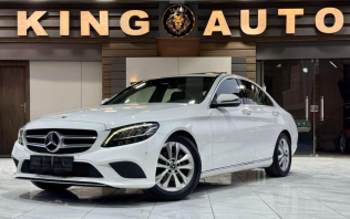 Mercedes C 180 2019 White Automatic Used for Sale in Cairo