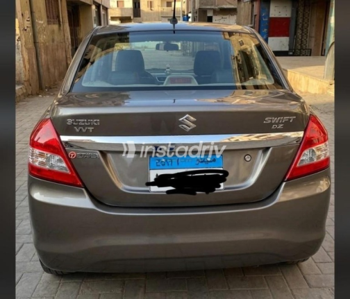 Suzuki Swift Dzire 2016 Gray Automatic Used for Sale in Cairo - 2