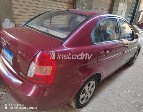 Hyundai Accent 2009 Red Automatic Used for Sale in Greater Cairo ( Cairo + Giza) - 4