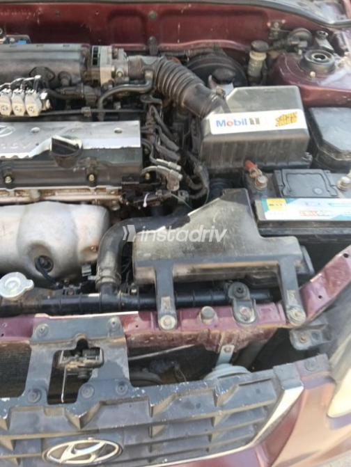 Hyundai Verna 2014 Dark Red Automatic Used for Sale in 6 October - 2