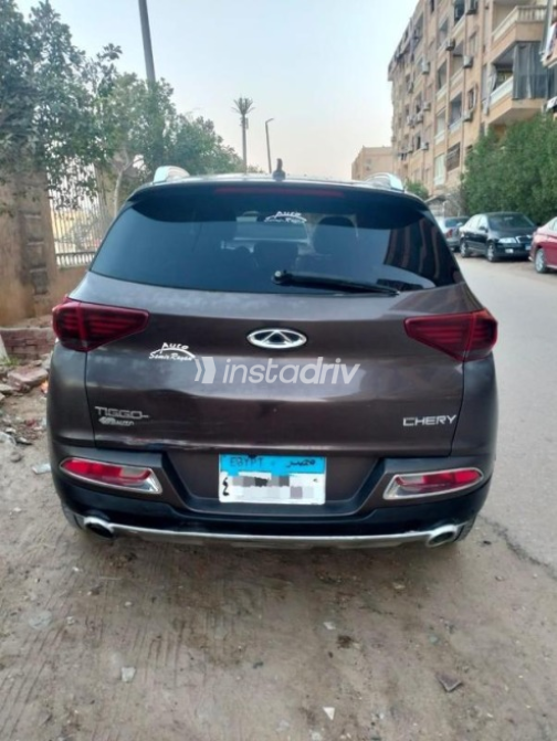 Chery Tiggo 7 2021 Brown Automatic Used for Sale in Pyramids Gardens - 3