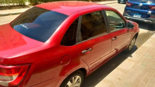 Lada Granta 2021 Red Automatic Used for Sale in Nasr city
