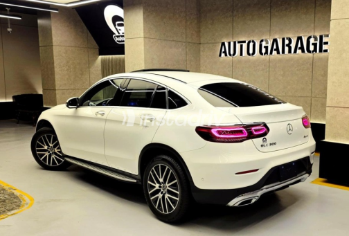 Mercedes GLC 300 2020 White Automatic Used for Sale in Alexandria - 2