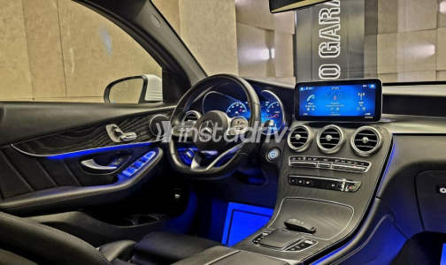 Mercedes GLC 300 2020 White Automatic Used for Sale in Alexandria - 4