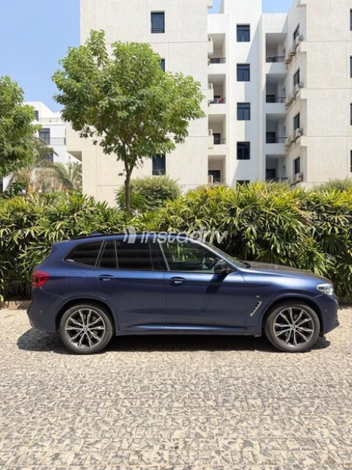 BMW X3 M 2019 Dark Blue Automatic Used for Sale in Nasr city - 2
