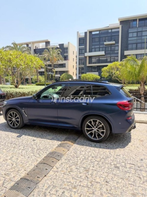 BMW X3 M 2019 Dark Blue Automatic Used for Sale in Nasr city - 5