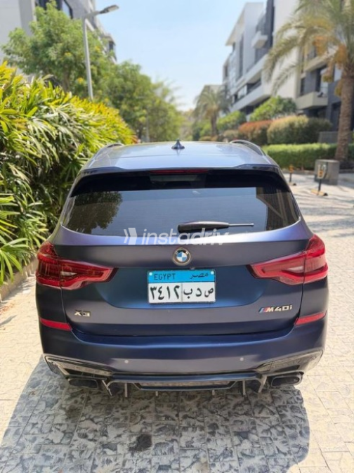 BMW X3 M 2019 Dark Blue Automatic Used for Sale in Nasr city - 6