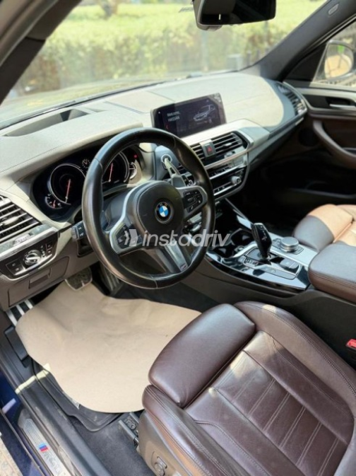 BMW X3 M 2019 Dark Blue Automatic Used for Sale in Nasr city - 9