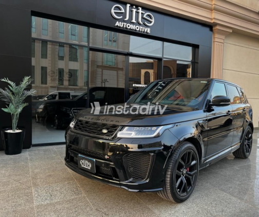 Land Rover Range Rover Sport 2022 Black Automatic Used for Sale in Cairo - 1