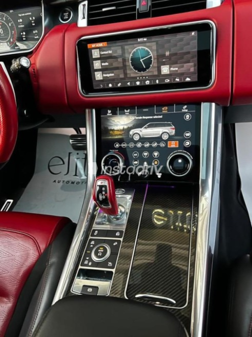 Land Rover Range Rover Sport 2022 Black Automatic Used for Sale in Cairo - 4