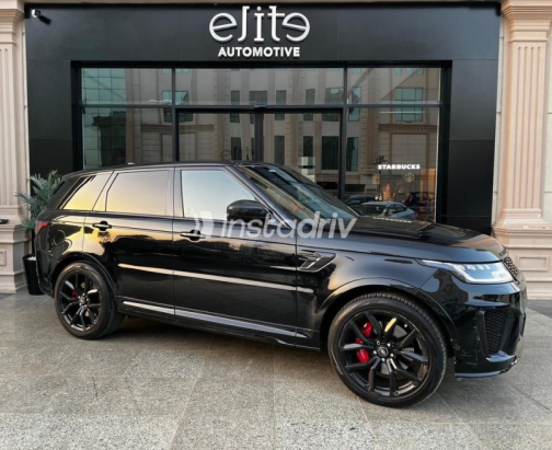 Land Rover Range Rover Sport 2022 Black Automatic Used for Sale in Cairo - 5