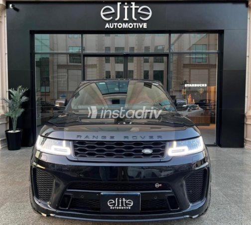 Land Rover Range Rover Sport 2022 Black Automatic Used for Sale in Cairo - 7