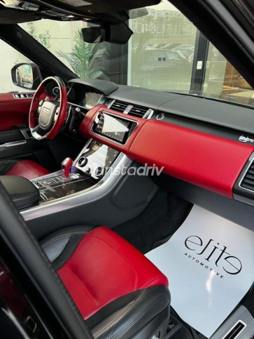 Land Rover Range Rover Sport 2022 Black Automatic Used for Sale in Cairo - 8