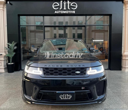 Land Rover Range Rover Sport 2022 Black Automatic Used for Sale in Cairo - 9